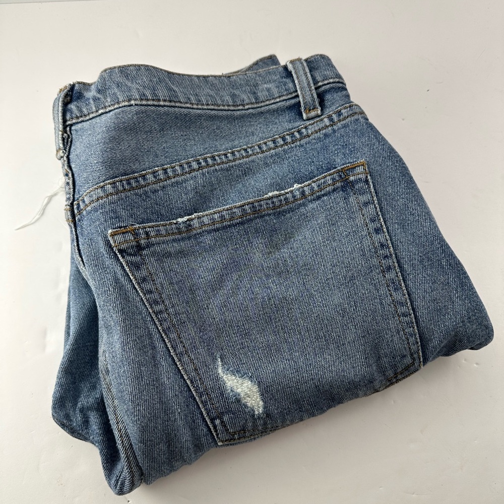 Reformation Serena High Skinny Crop Jeans with Raw Hem Size 30, 23.5 Inseam